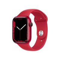 Apple Watch S7 GPS-es (45mm) (PRODUCT)RED piros alumínium tok, (PRODUCT)RED piros szilikon sportszíj