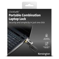 Kensington ClickSafe 2.0 számzáras/spirálkábeles notebookzár