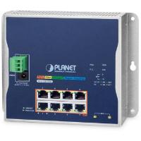 PLANET WGS-5225-8P2S fali 8port GbE LAN 2xSFP L2 menedzselhető ipari switch
