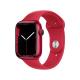 Apple Watch S7 Cellular (45mm) (PRODUCT)RED piros alumínium tok, (PRODUCT)RED piros szilikon sportsz